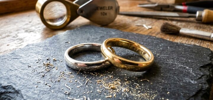 Idealny kruszec na obrączki ślubne