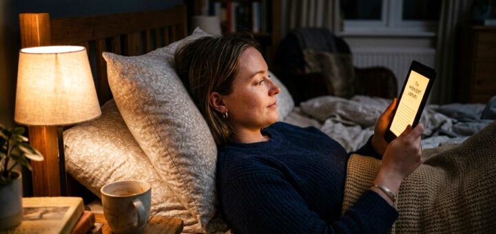 Zmęczenie wzroku podczas korzystania z czytników a zasady bezpiecznej lektury wieczorową porą