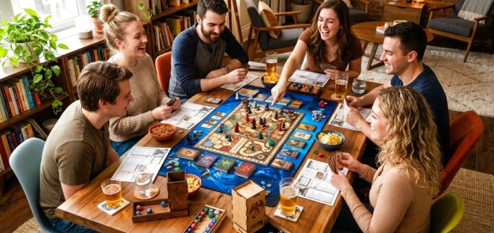 Profesjonalna organizacja wieczoru z grami planszowymi